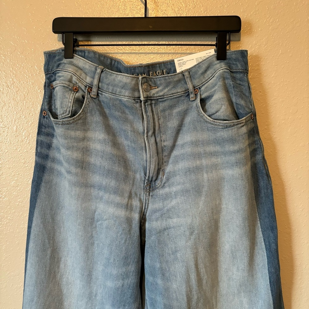 NWT Dreamy Drape High Rise Wide Leg Jeans - Picture 4 of 11